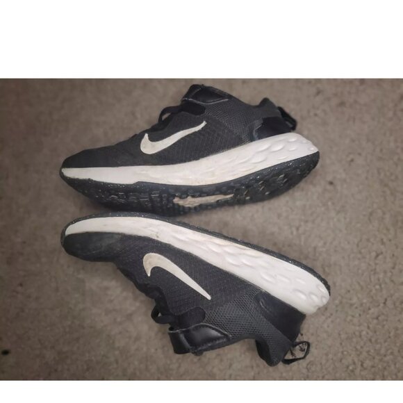 Nike Revolution 6 black/white sz 13c - Picture 4 of 5